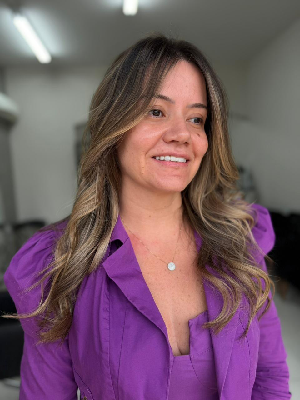 Trabalho de mechas e coloração — Studio Renata Rosa Beauty Concept, Varginha MG e São José dos Campos SP